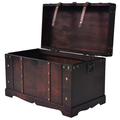 Vintage Treasure Chest Wood 66x38x40 cm - OLBRIT