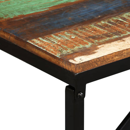 Bench Solid Reclaimed Wood 110x35x45 cm - OLBRIT