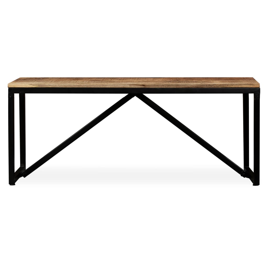 Bench Solid Mango Wood 110x35x45 cm - OLBRIT