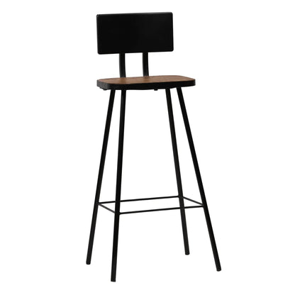 Bar Chairs 4 pcs Solid Reclaimed Wood - OLBRIT