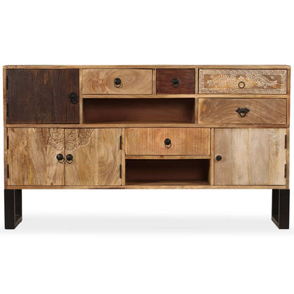 Sideboard Solid Mango Wood 140x30x80 cm - OLBRIT