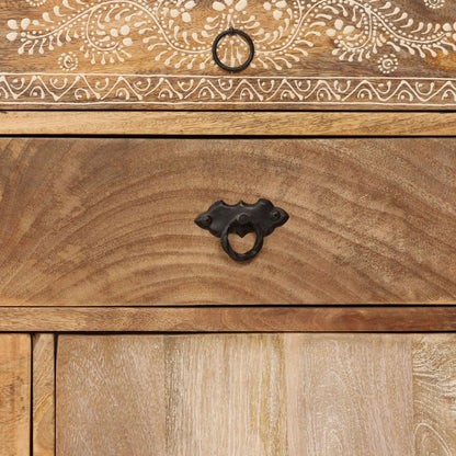 Sideboard Solid Mango Wood 140x30x80 cm - OLBRIT