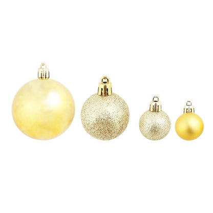 Christmas Balls 100 pcs Red/Gold/Green - OLBRIT
