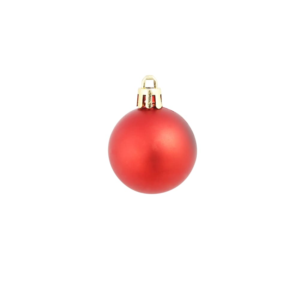 Christmas Balls 100 pcs Red/Gold/Green - OLBRIT