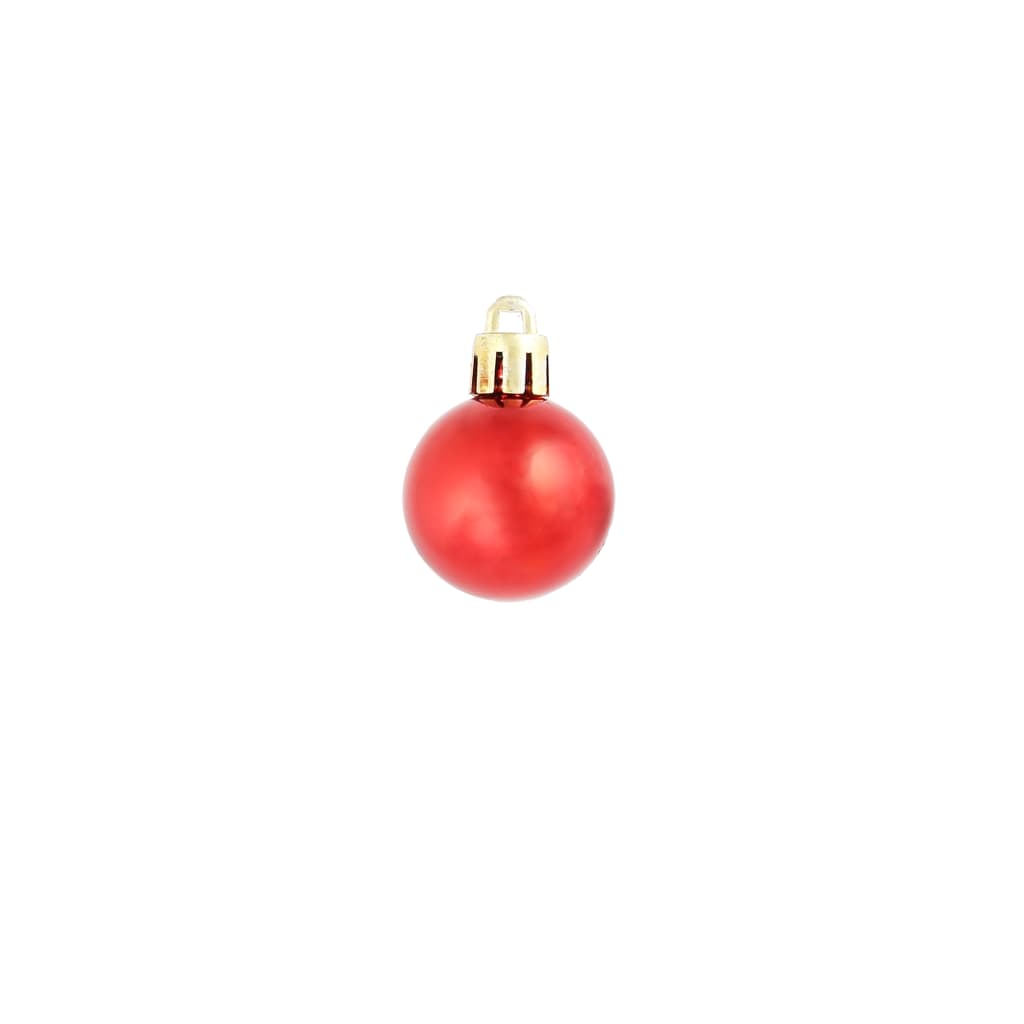Christmas Balls 100 pcs Red/Gold/Green - OLBRIT