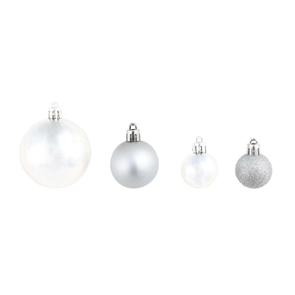 Christmas Balls 100 pcs Silver/Gold - OLBRIT