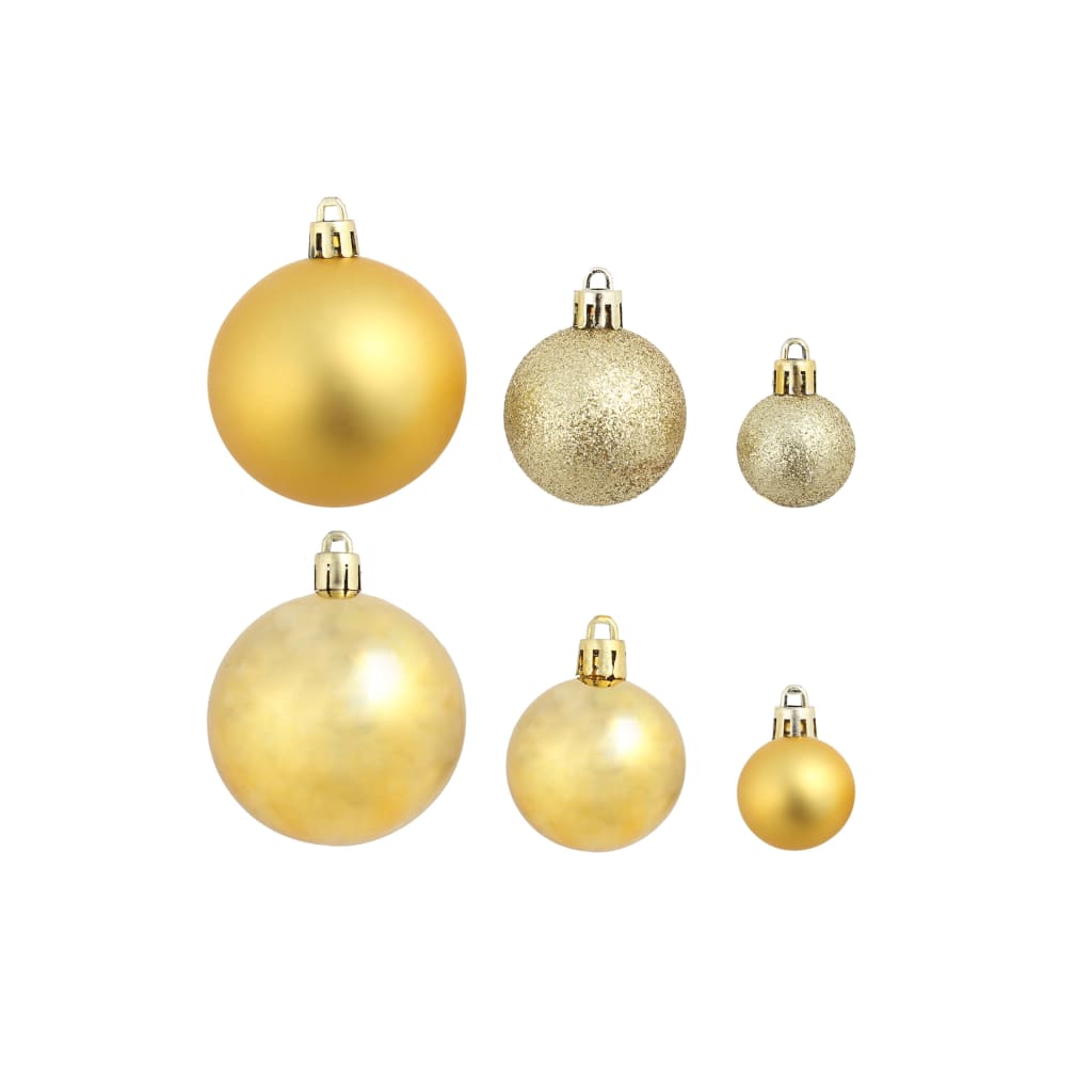 Christmas Balls 100 pcs Silver/Gold - OLBRIT