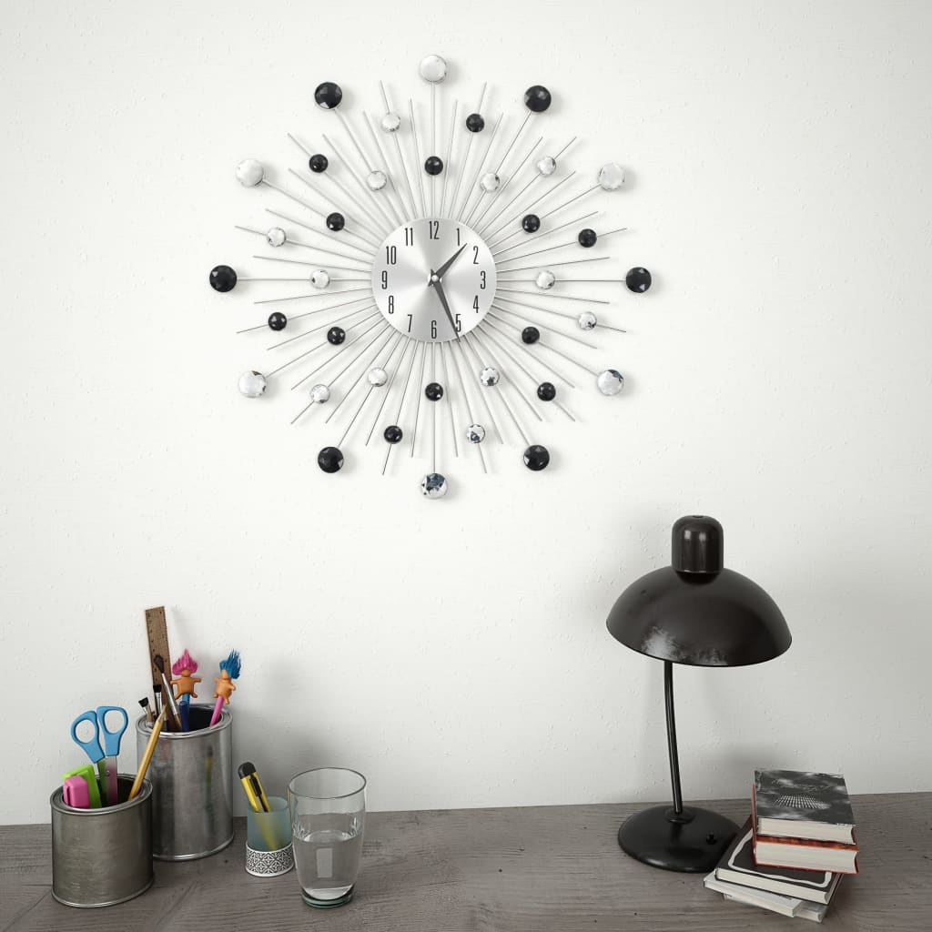 Wall Clock with Quartz Movement Modern Design 50 cm - OLBRIT