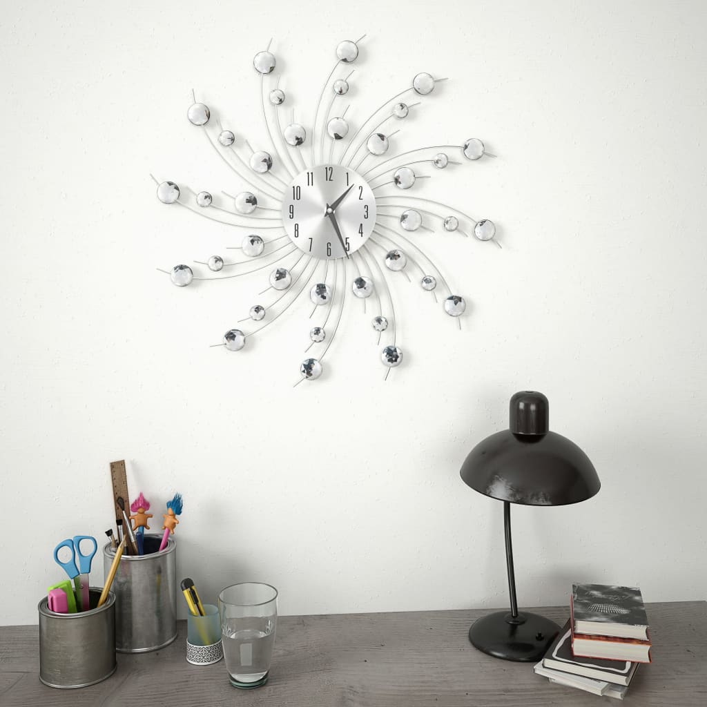 Wall Clock with Quartz Movement Modern Design 50 cm - OLBRIT