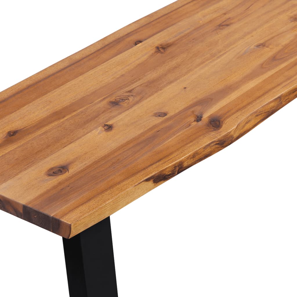 Bench Solid Acacia Wood 145 cm - OLBRIT
