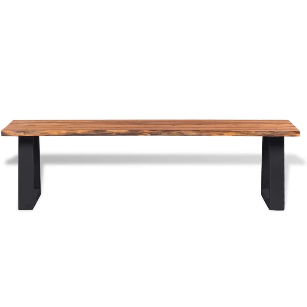 Bench Solid Acacia Wood 160 cm - OLBRIT