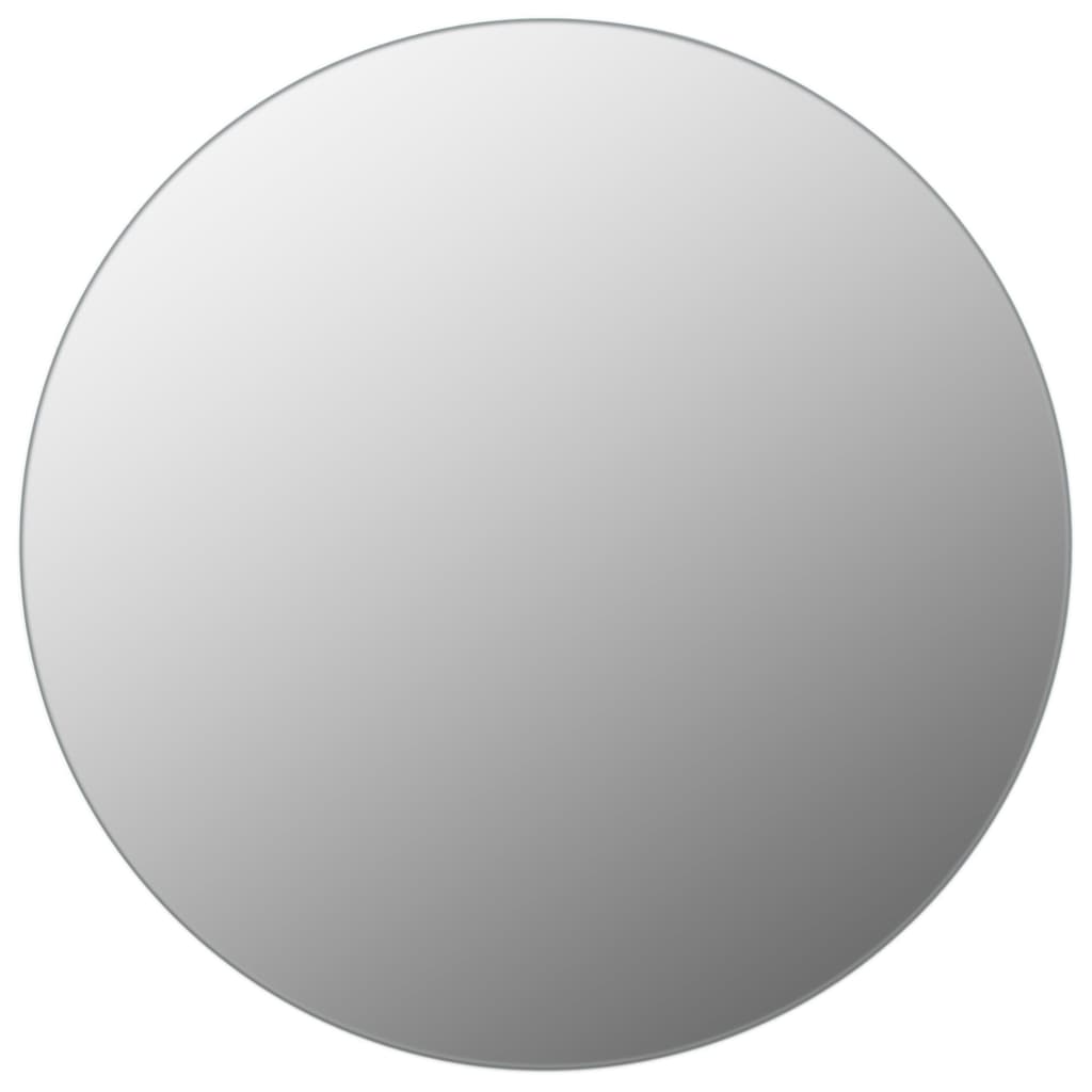 Wall Mirror 60 cm Round Glass - OLBRIT