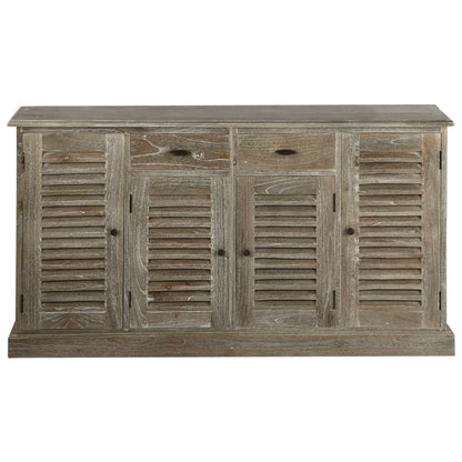Sideboard Solid Mindi Wood 145x32.5x77 cm - OLBRIT