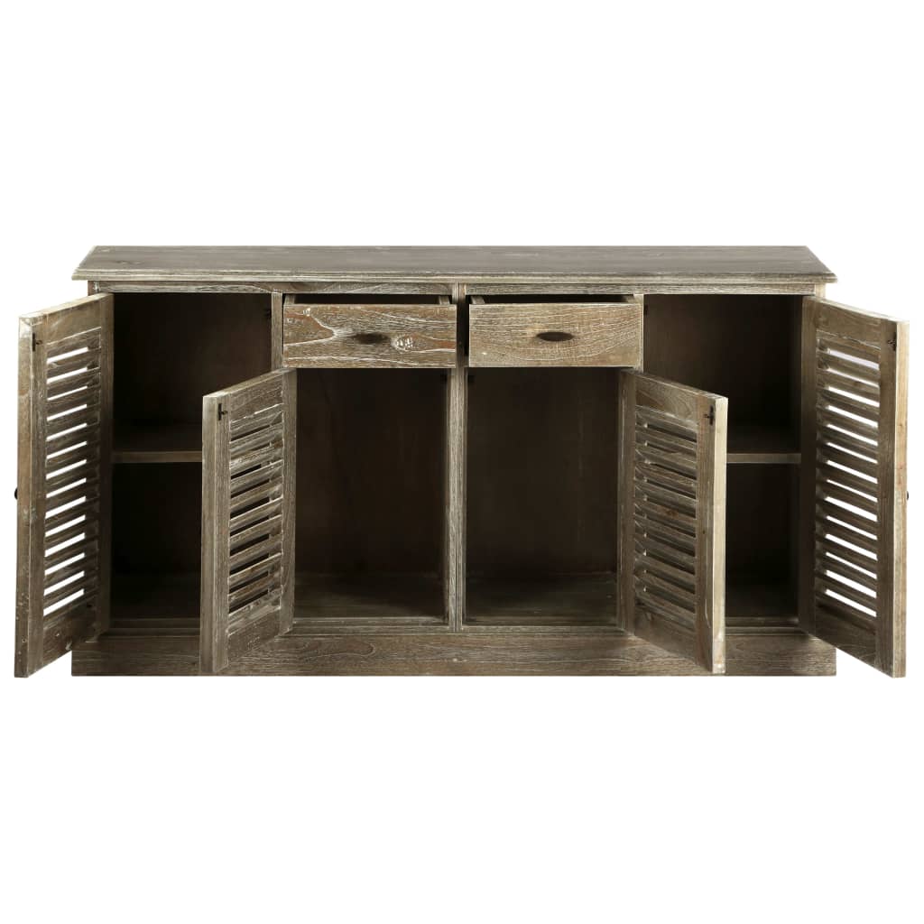 Sideboard Solid Mindi Wood 145x32.5x77 cm - OLBRIT