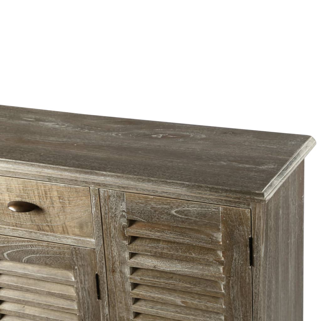 Sideboard Solid Mindi Wood 145x32.5x77 cm - OLBRIT