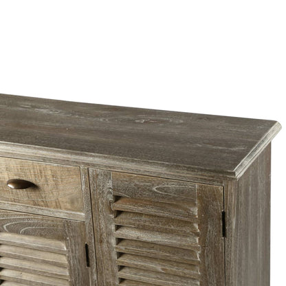 Sideboard Solid Mindi Wood 145x32.5x77 cm - OLBRIT