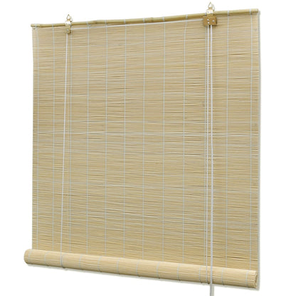 Roller Blind Bamboo 150x160 cm Natural - OLBRIT