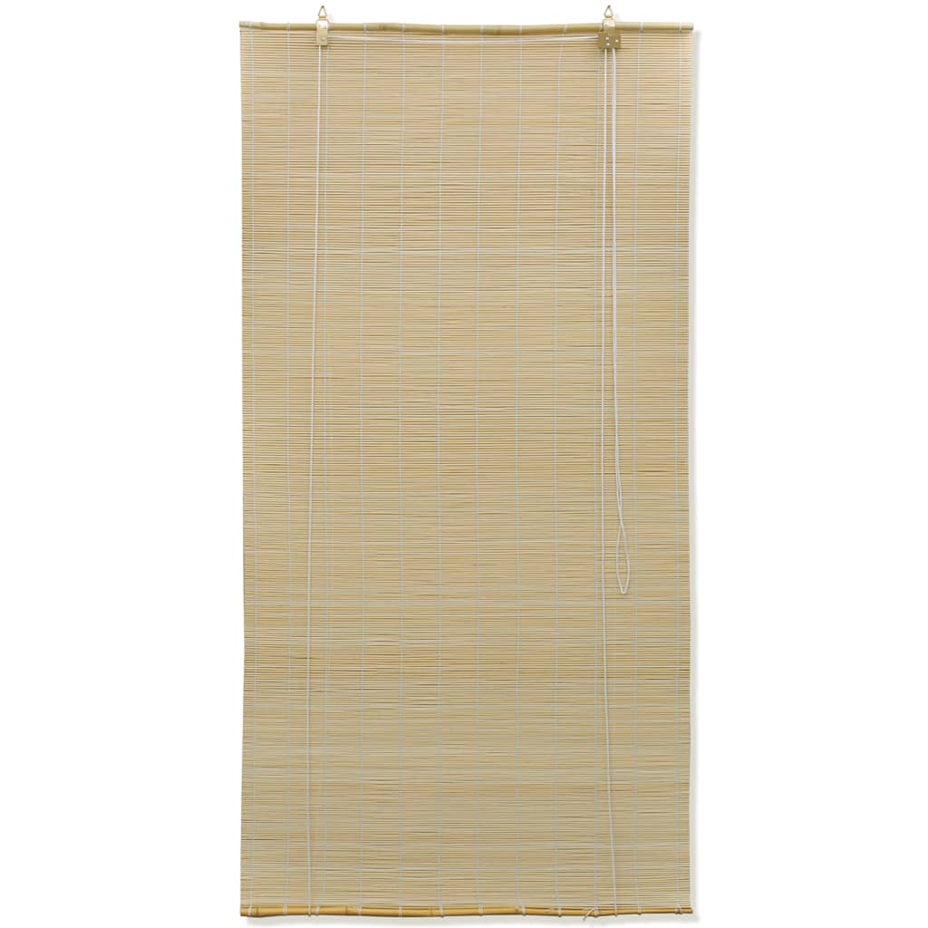 Roller Blind Bamboo 150x160 cm Natural - OLBRIT