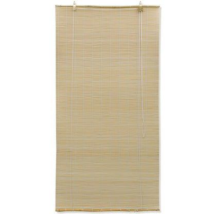 Roller Blind Bamboo 150x160 cm Natural - OLBRIT