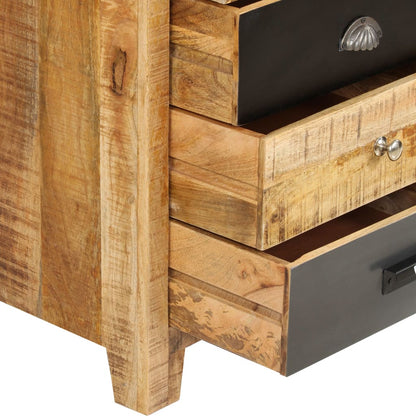 Sideboard Solid Mango Wood 160x40x80 cm - OLBRIT
