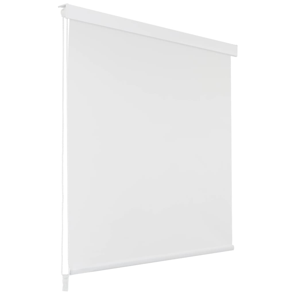 Shower Roller Blind 100x240 cm White - OLBRIT