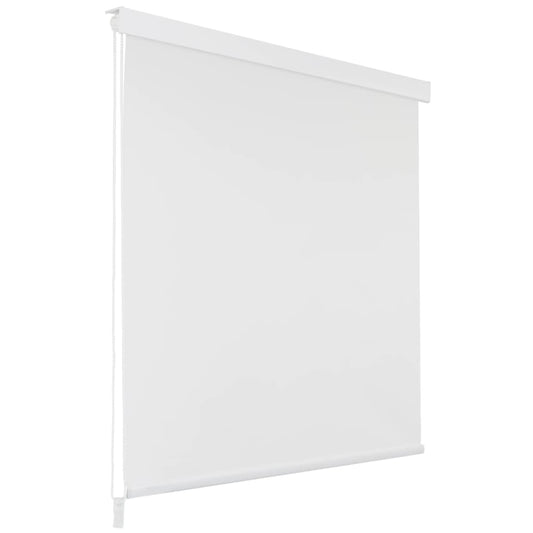 Shower Roller Blind 100x240 cm White - OLBRIT