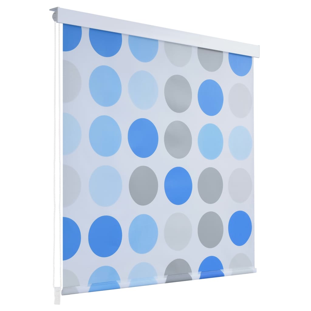 Shower Roller Blind 80x240 cm Circle - OLBRIT