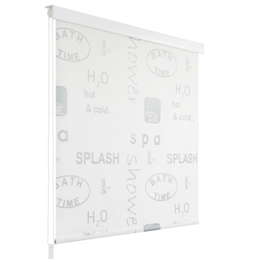 Shower Roller Blind 80x240 cm Splash - OLBRIT