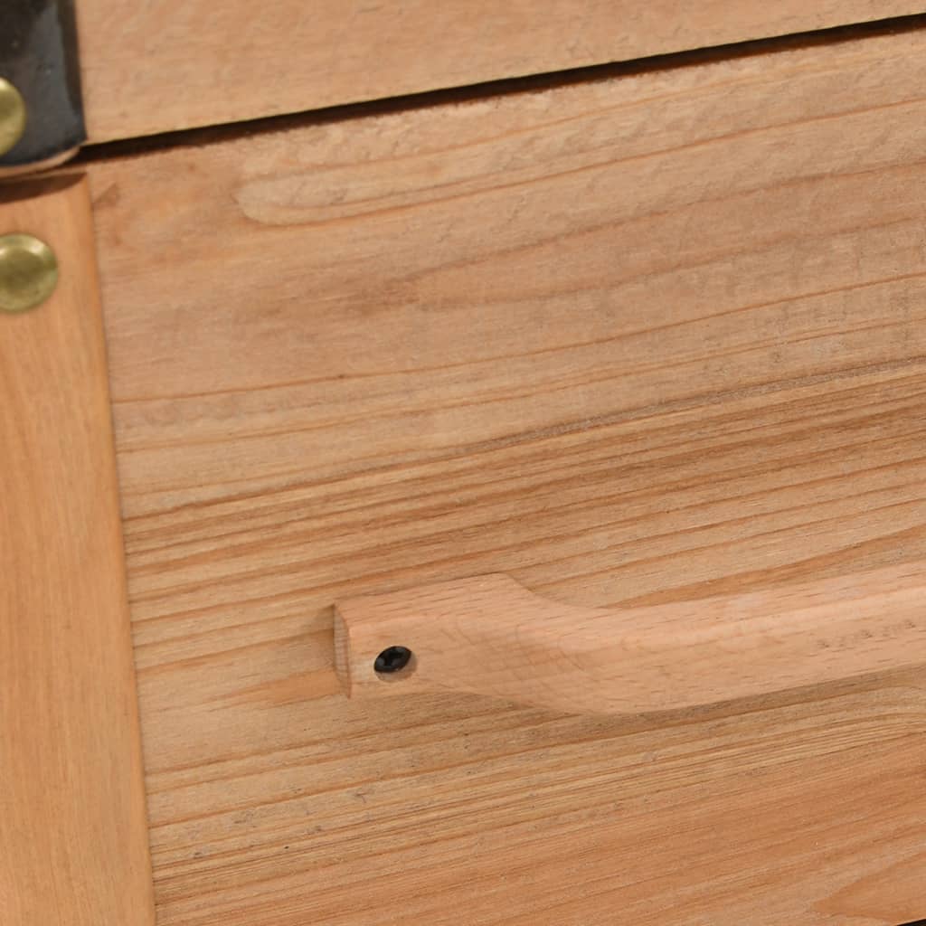 Drawer Cabinet Solid Fir Wood 91x35x73 cm - OLBRIT