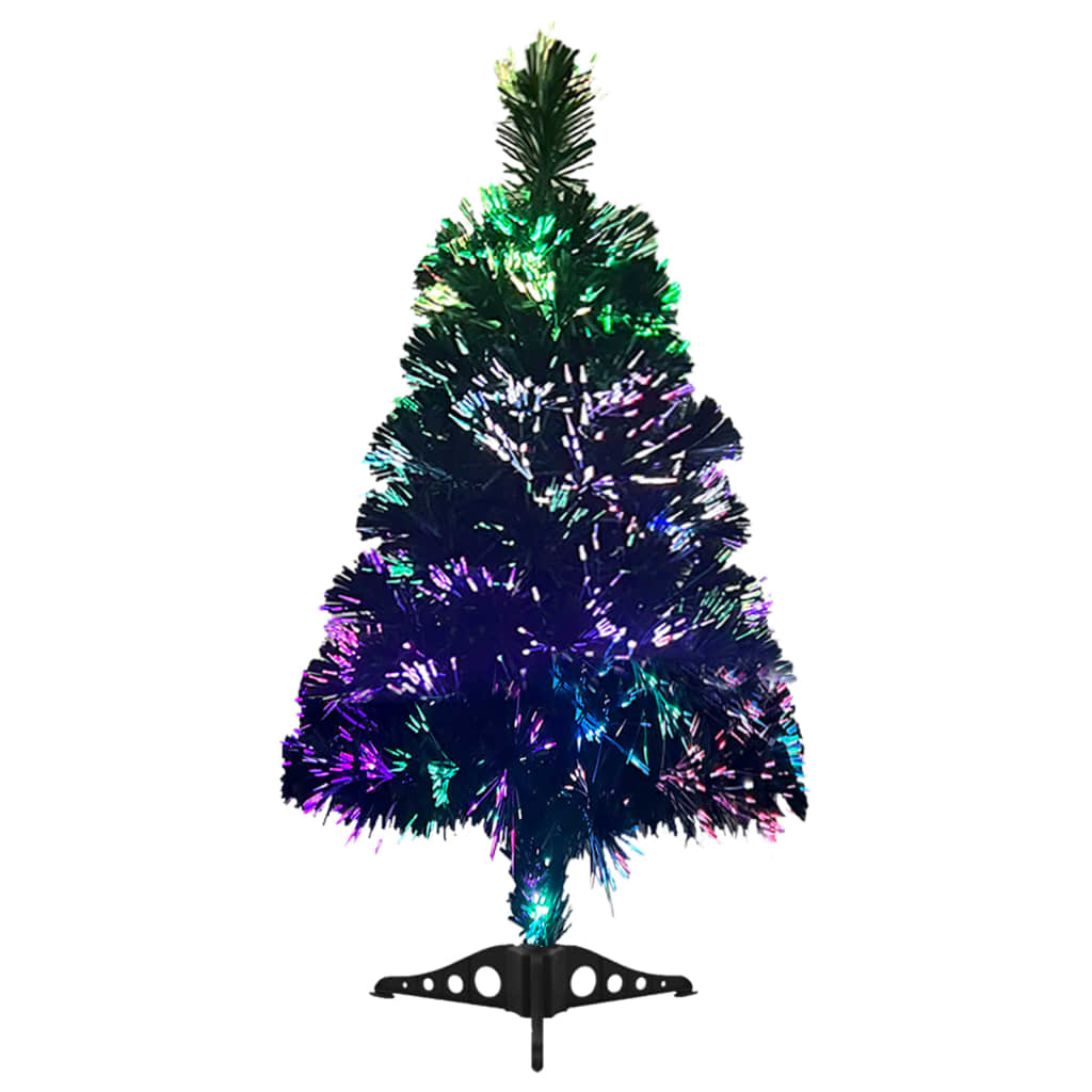 Artificial Christmas Tree Fibre Optic 64 cm Green - OLBRIT