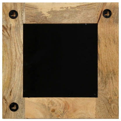 Mirror Solid Mango Wood 50x50 cm - OLBRIT