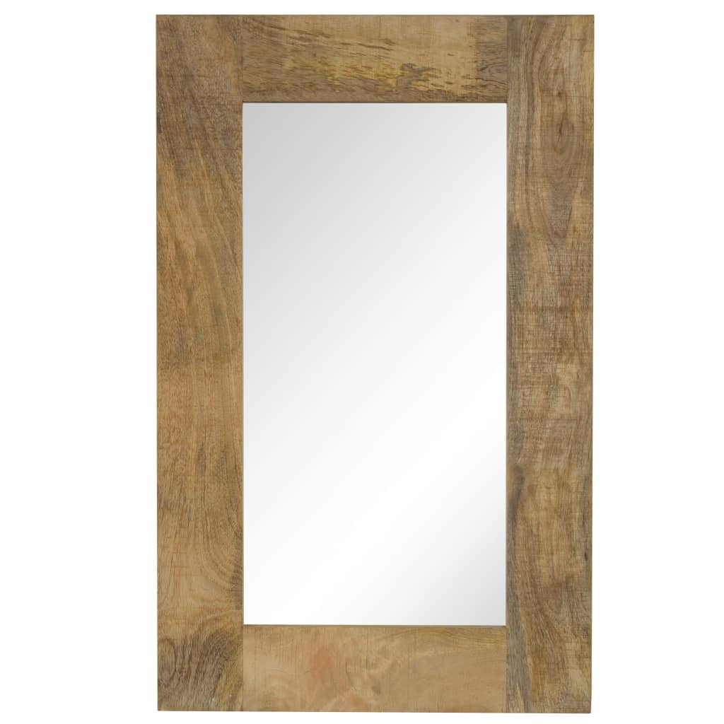 Mirror Solid Mango Wood 50x80 cm - OLBRIT