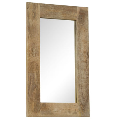 Mirror Solid Mango Wood 50x80 cm - OLBRIT