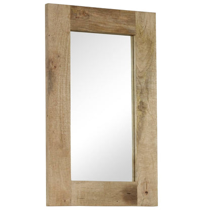 Mirror Solid Mango Wood 50x80 cm - OLBRIT