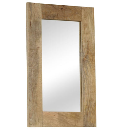 Mirror Solid Mango Wood 50x80 cm - OLBRIT