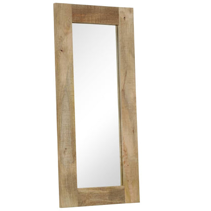 Mirror Solid Mango Wood 50x110 cm - OLBRIT