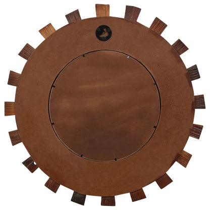 Wall Mirror Solid Reclaimed Wood 50 cm - OLBRIT