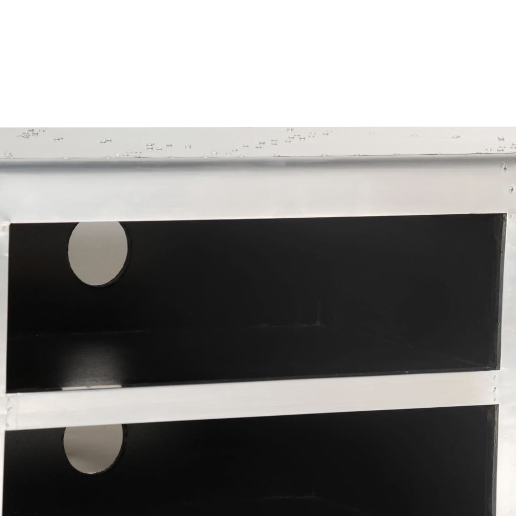 Aviator TV Stand Vintage Aircraft Airman Style 120x30x40 cm - OLBRIT