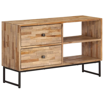 TV Cabinet Reclaimed Teak Wood 90x30x55 cm - OLBRIT