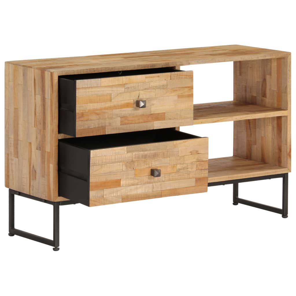 TV Cabinet Reclaimed Teak Wood 90x30x55 cm - OLBRIT
