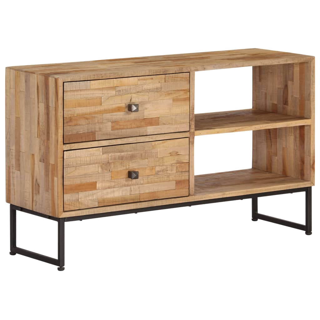 TV Cabinet Reclaimed Teak Wood 90x30x55 cm - OLBRIT