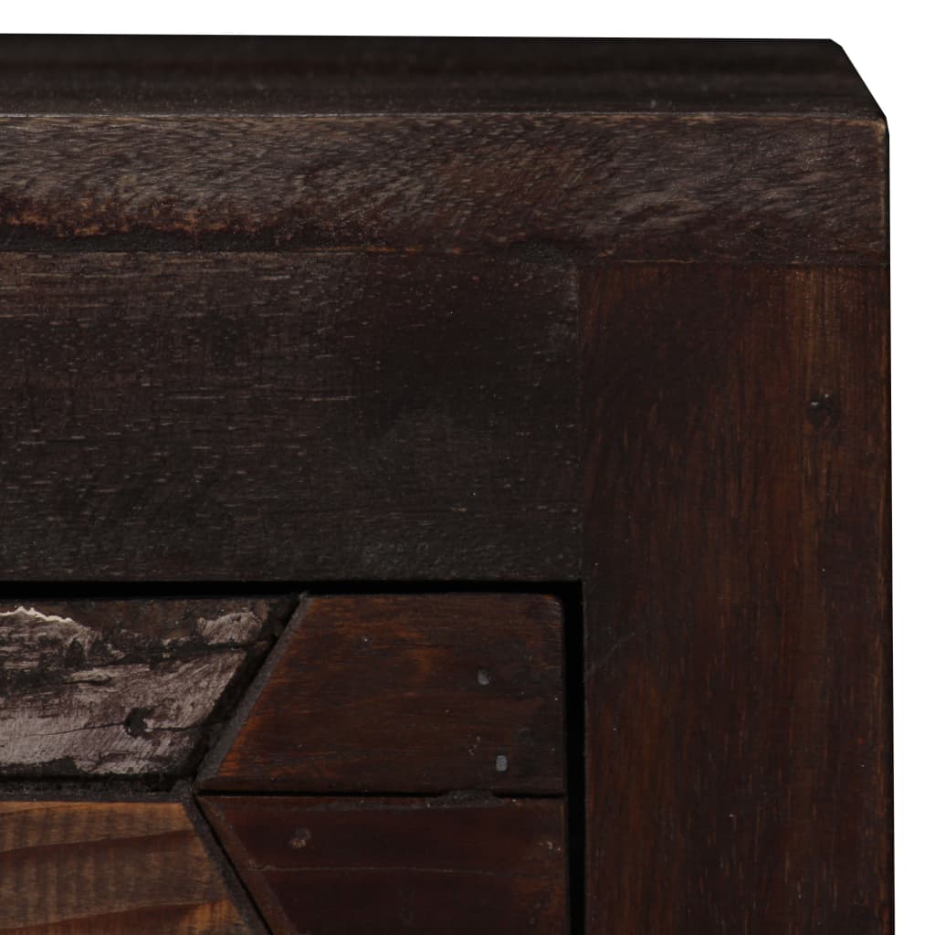 Bedside Cabinet Solid Reclaimed Wood 40x30x50 cm - OLBRIT