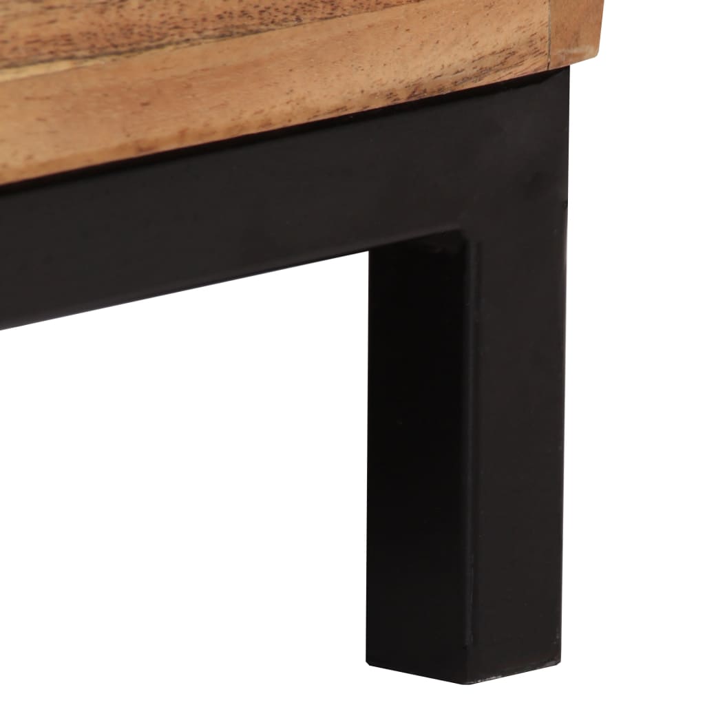 Sideboard Solid Acacia Wood 60x35x76 cm Brown - OLBRIT