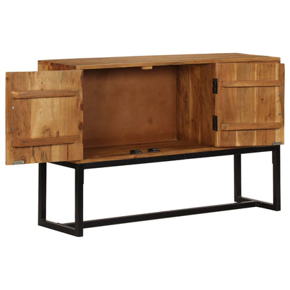 Sideboard Brown 110x30x70 cm Solid Wood Acacia - OLBRIT