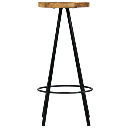 Bar Chairs 4 pcs Solid Mango Wood - OLBRIT