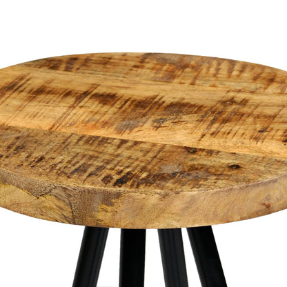 Bar Chairs 4 pcs Solid Mango Wood - OLBRIT