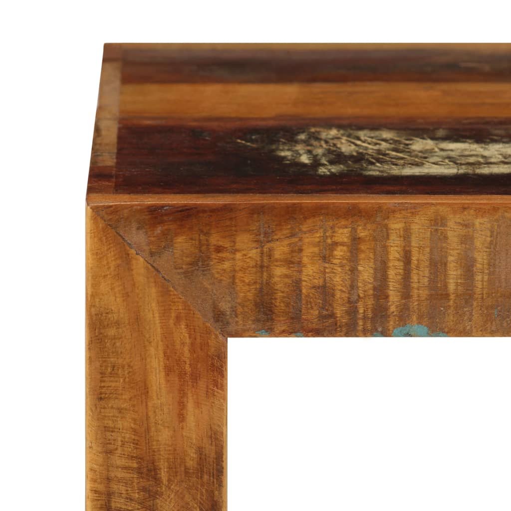 Stool 40x30x40 cm Solid Reclaimed Wood - OLBRIT