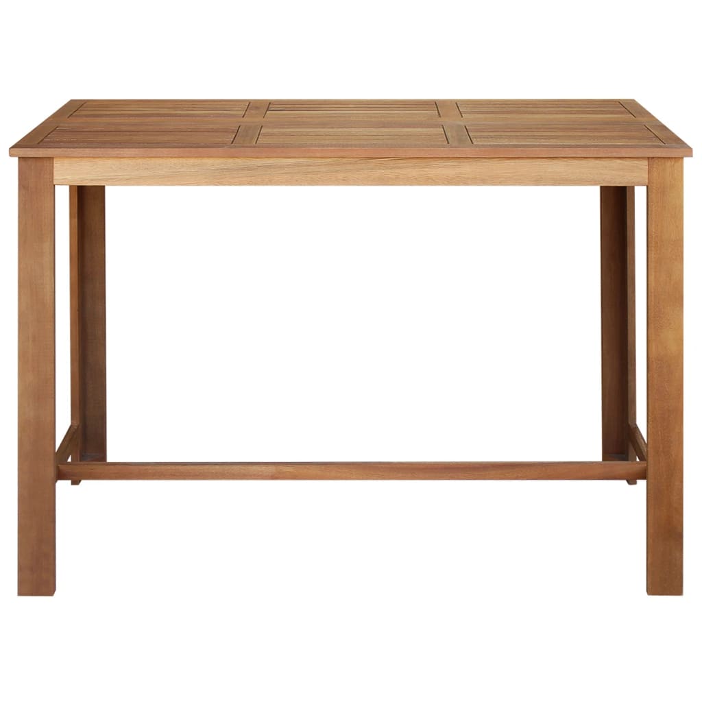Bar Table Solid Acacia Wood 150x70x105 cm - OLBRIT