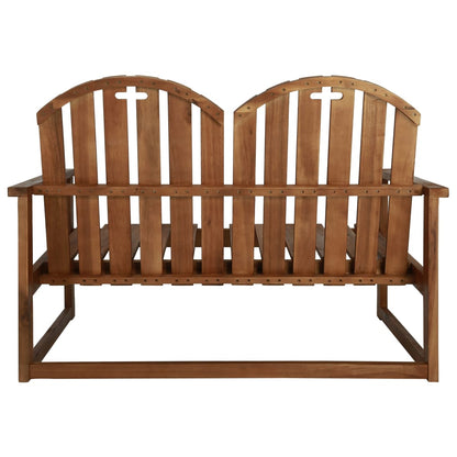 Garden Bench 110 cm Solid Acacia Wood - OLBRIT