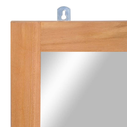 Wall Mirror Solid Teak 50x70 cm - OLBRIT